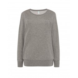 Lady Crew Neck Sweatshirt | Grey Melange | L
