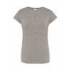 Lady Regular Premium T-shirt | Grey Melange | 3XL