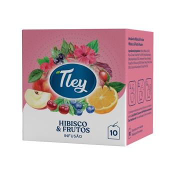 TLEY CONJ.12 PACOTES C/10 SAQ.CHA HIBISCO E FRUTOS TLEY CONJ.12 PACOTES C/10 SAQ.CHA HIBISCO E FRUTOS