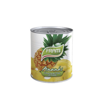 FRAMI CONSERVA DE ANANAS EM RODELAS 825GRS FRAMI CONSERVA DE ANANAS EM RODELAS 825GRS