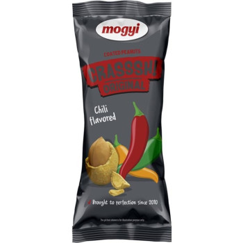 AMENDOIN ASSADO C/SABOR A CHILI MOGYI 60GRS