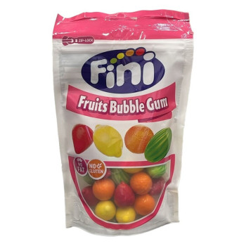 FINI CHICLETES MELÕES 165GRS C/ZIP FINI CHICLETES MELÕES 165GRS C/ZIP