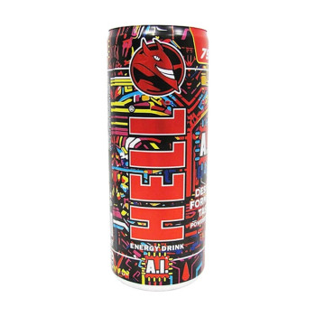 HELL ENERGY CONJ.24 LATAS BEBIDA TUTTI FRUTI (24*250ML) HELL ENERGY CONJ.24 LATAS BEBIDA TUTTI FRUTI (24*250ML)