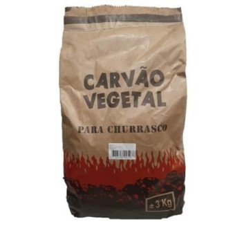 CARVAO VEGETAL SACO 3KG REF.503 CARVAO VEGETAL SACO 3KG REF.503