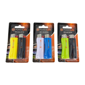 POWERLIFE ISQUEIROS RECARREGAVEIS P-2 POWERLIFE ISQUEIROS RECARREGAVEIS P-2