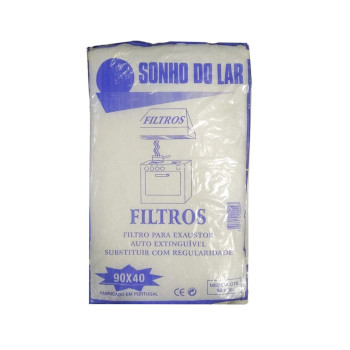 CONJ.10 FILTROS P/EXAUSTOR 88*38CM (MEDIDA UTIL) CONJ.10 FILTROS P/EXAUSTOR 88*38CM (MEDIDA UTIL)