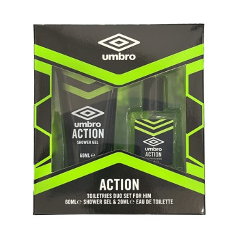 COFFRET UMBRO FOR MEN ACTION GEL BANHO+ EAU DE TOILETTE