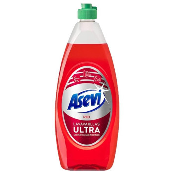 ASEVI DETERGENTE LOIÇA SUPER CONCENTRADO RED 650ML