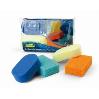 CONJ. 4 ESPONJAS MIXTAS 043 CONJ. 4 ESPONJAS MIXTAS 043