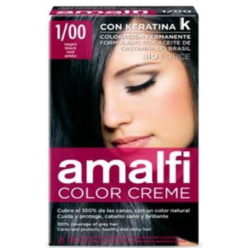AMALFI TINTA CABELO PRETO Nº1/00 50ML