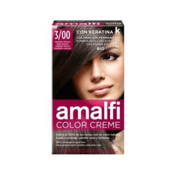 AMALFI TINTA CABELO CASTANHO ESCURO Nº3/00 50ML