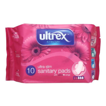 PENSOS HIGIENICOS ULTRA SLIM 10UND ULTREX 452554 PENSOS HIGIENICOS ULTRA SLIM 10UND ULTREX 452554