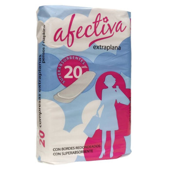 PENSOS HIGIENICOS AFECTIVA EXTRA FINO 20UNID PENSOS HIGIENICOS AFECTIVA EXTRA FINO 20UNID