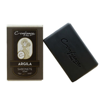 CONFIANÇA CONJ.12 SABONETES ARGILA 75GRS