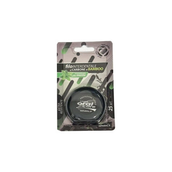 FIO DENTÁRIO CARBÓN BAMBU SABOR MENTA CONJ.12UN-25MT FIO DENTÁRIO CARBÓN BAMBU SABOR MENTA CONJ.12UN-25MT