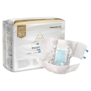 FRALDA INCONTINÊNCIA ADA TAMANHO L (110*150CM) 25UN
