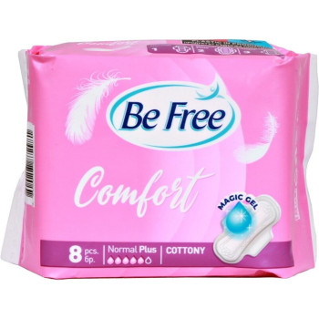 PENSOS HIGIENICOS BE FREE CONFORT COTTON PLUS 8UN PENSOS HIGIENICOS BE FREE CONFORT COTTON PLUS 8UN