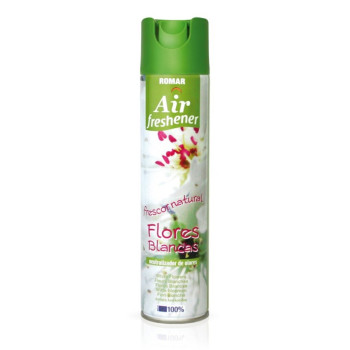 AMBIENTADOR SPRAY FLORES BRANCAS 300ML (405CC) AMBIENTADOR SPRAY FLORES BRANCAS 300ML (405CC)