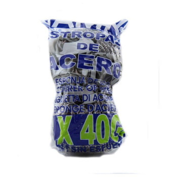 CONJ. 2 ESFREGÕES AÇO 40GRS PAMEX CONJ. 2 ESFREGÕES AÇO 40GRS PAMEX