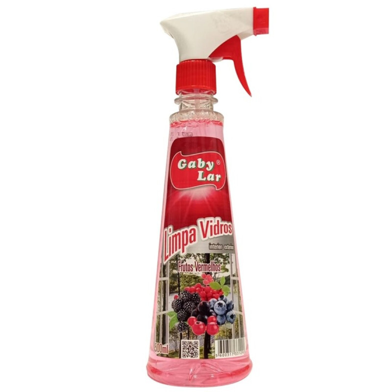 GABYLAR LIMPA VIDROS FRUTOS VERMELHOS 500ML REF.671290 GABYLAR LIMPA VIDROS FRUTOS VERMELHOS 500ML REF.671290