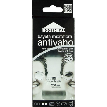 ROZENBAL PANO ANTIEMBAÇANTE P/LIMPAR OCULOS 14*15CM REF.2031 ROZENBAL PANO ANTIEMBAÇANTE P/LIMPAR OCULOS 14*15CM REF.2031