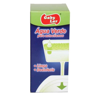 AGUA VERDE P/AUTOCLISMO WC 50GRS AGUA VERDE P/AUTOCLISMO WC 50GRS