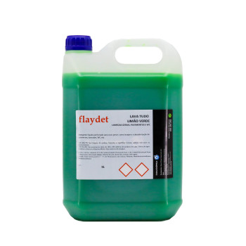FLAYDET – Lava Tudo Limão Verde - 5L FLAYDET – Lava Tudo Limão Verde - 5L