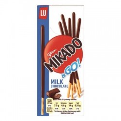 MIKADO & GO BISCOITOS CHOCOLATE LEITE 39GRS