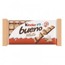 KINDER BUENO CONJ.10 BARRITAS CHOCOLATE BRANCO (10*43GRS)