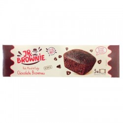 JR BROWNIE C/CHOCOLATE BELGA 5UNID 125GRS