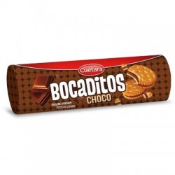 CUETARA BOCADITOS CHOCOLATE 150GRS