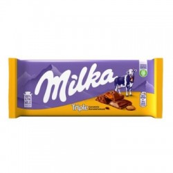 MILKA CONJ.20 CHOCOLATES TRIPLE CARAMELO 90GRS