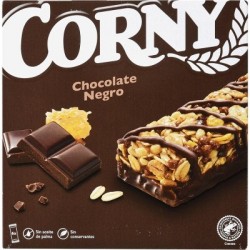 CORNY BARRAS CEREAIS CHOCOLATE NEGRO 138GRS (6*23GR)