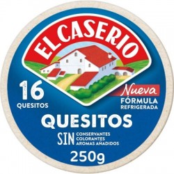QUEIJO S/GLUTEN EL CASERIO 250GRS