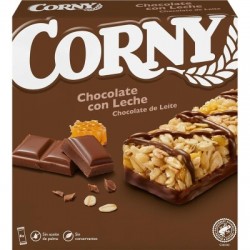 CORNY BARRITAS CEREAIS CHOCOLATE LEITE 6*25GRS