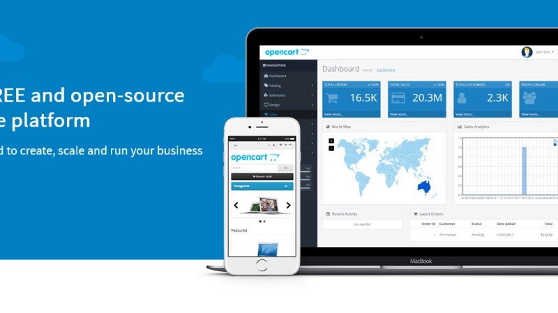 Lojas Online em OpenCart Lojas Online em OpenCart